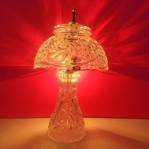 Vintage crystal lamp